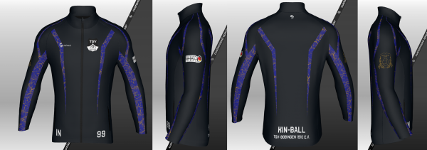 Kin-Ball Trainingsjacke - 20-Jahre Edition (Personalisiert) – Bild 2