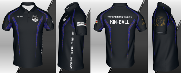 Kin-Ball Poloshirt - 20-Jahre Edition (Bedruckt) – Bild 2